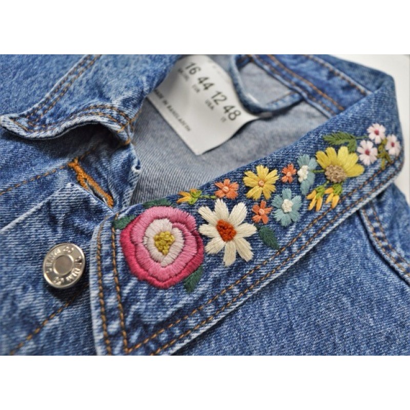 Stick and Stitch Summer Blooms