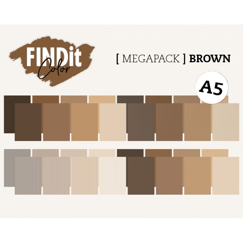 Findit Color - Megapack - Brown - A5