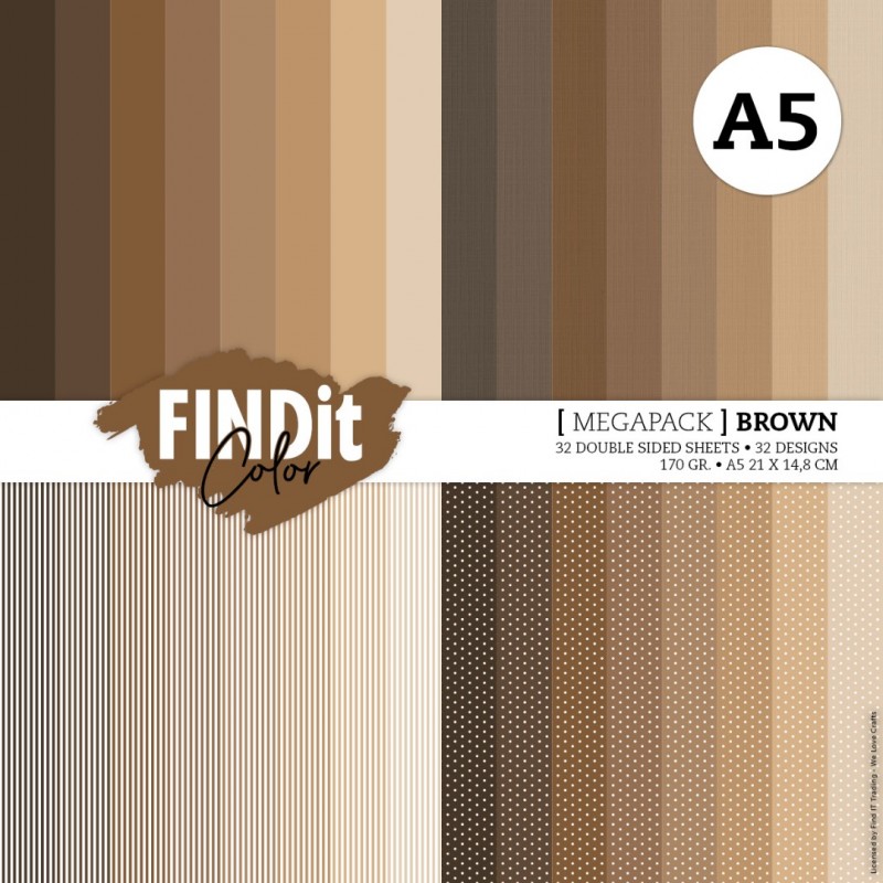 Findit Color - Megapack - Brown - A5