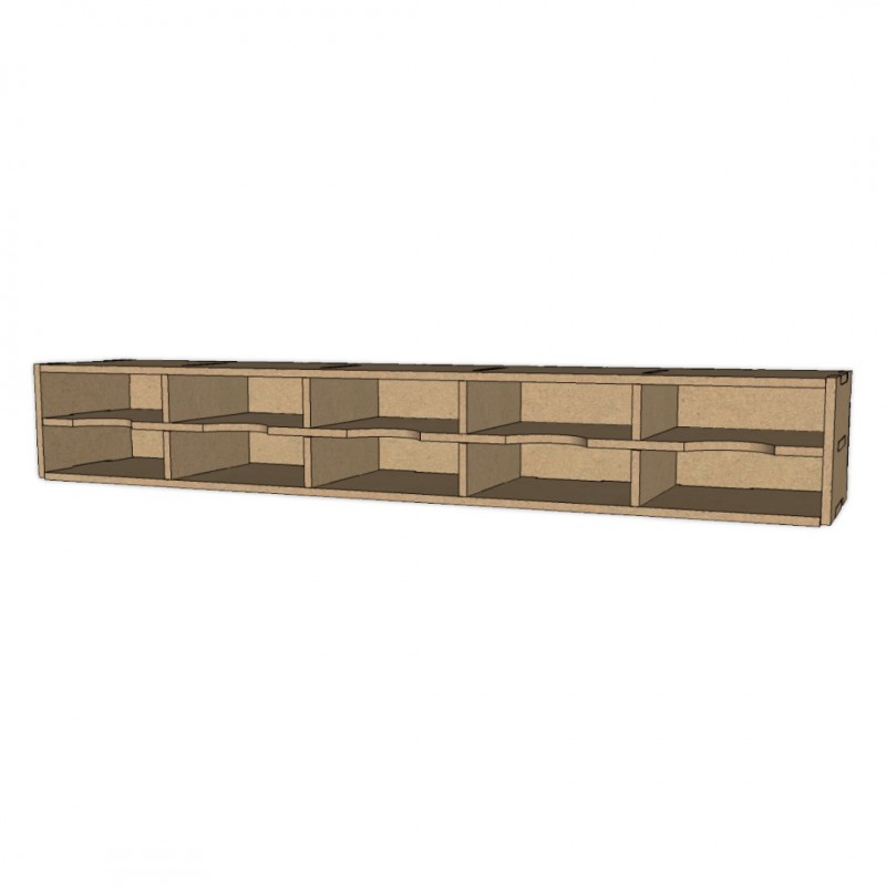 Ink Pad Box – Organizer voor 10 inktkussens