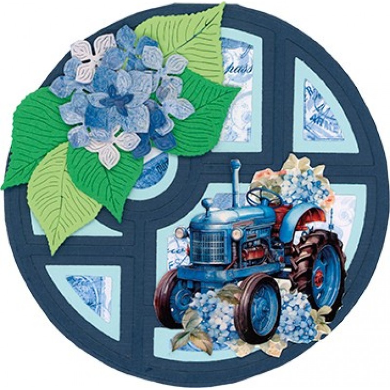 Dies - Berries Beauties - Blue Meadow - Meadow Circle Frame