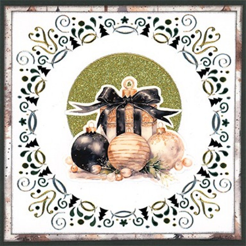 3D Cutting Sheet - Berries Beauties - Golden Whisper - Presents