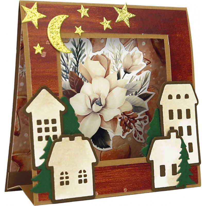 Linen Cardstock Pack - Berries Beauties - Cosy Winter - 4K