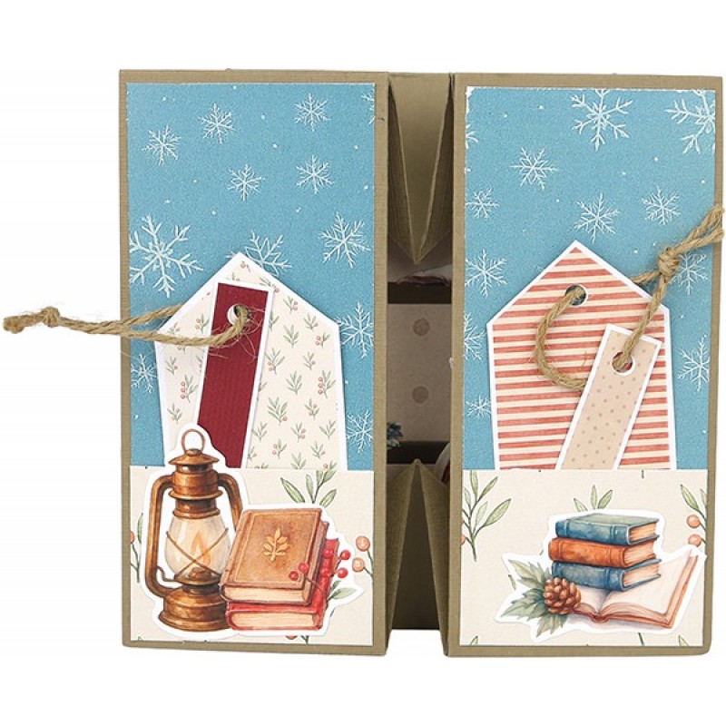 Paperpack - Berries Beauties - Winter Bunnies 20 x 20 cm