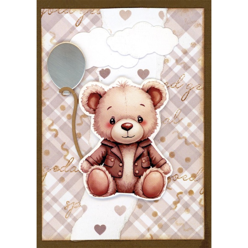 3D Push out Sheet - Berries Beauties - Teddy - Together