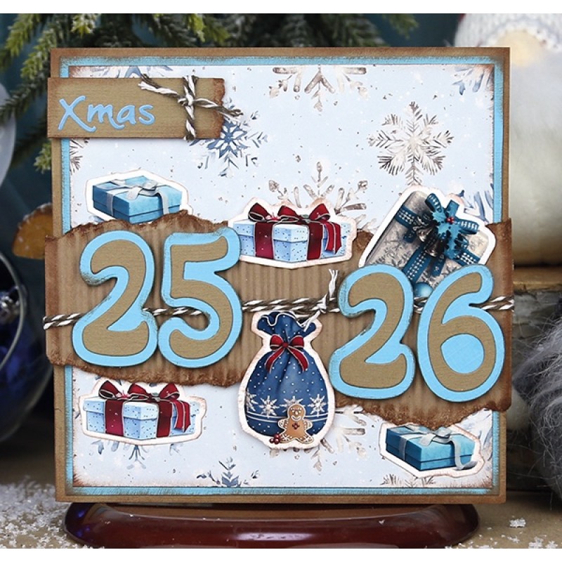 Paperpack - Berries Beauties - Gnomie Holidays 20 x 20 cm