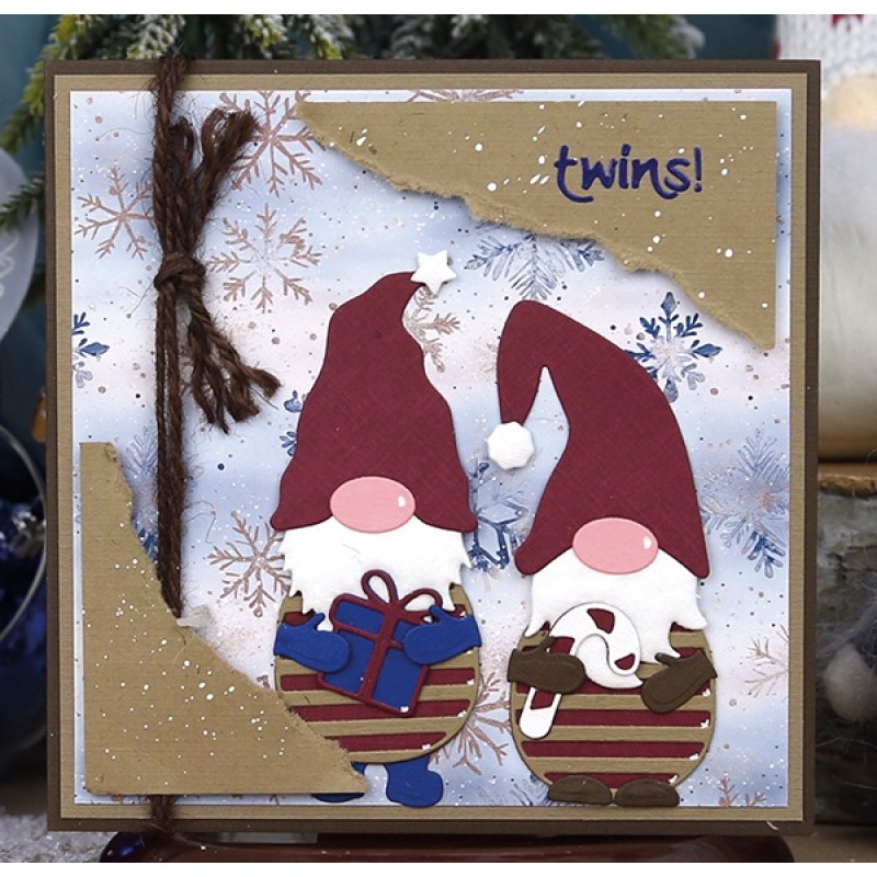Paperpack - Berries Beauties - Gnomie Holidays 20 x 20 cm