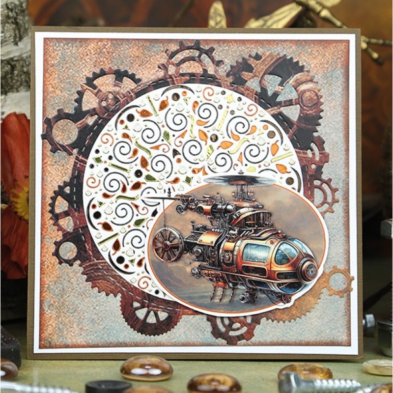 3D Cutting Sheet - Berries Beauties - Steampunk - Mini