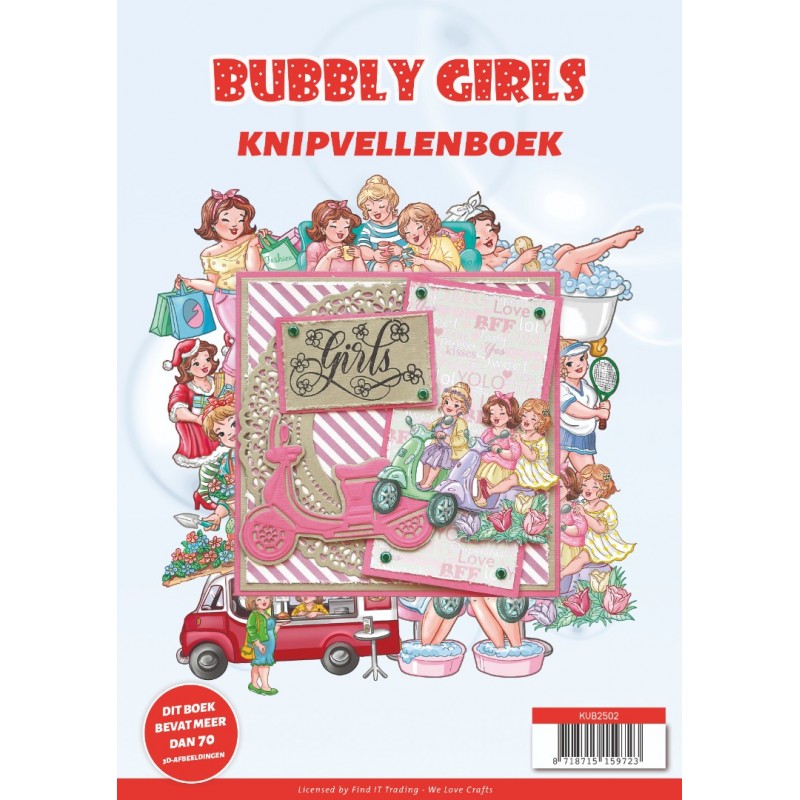 Knipvellenboek - Bubbly Girls