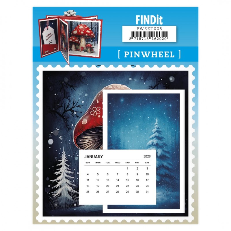 Findit - Pinwheel - Giant Mushrooms Findit - Pinwheel - Giant Mushrooms