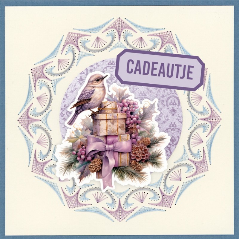 Stitch and do on Colour 37 - Pastel Purple Christmas