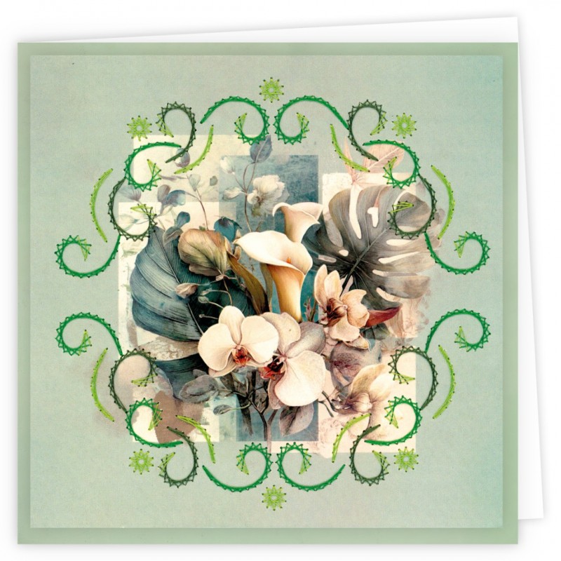 Stitch and Do Cards 28 - Berries Beauties - Touch of Green