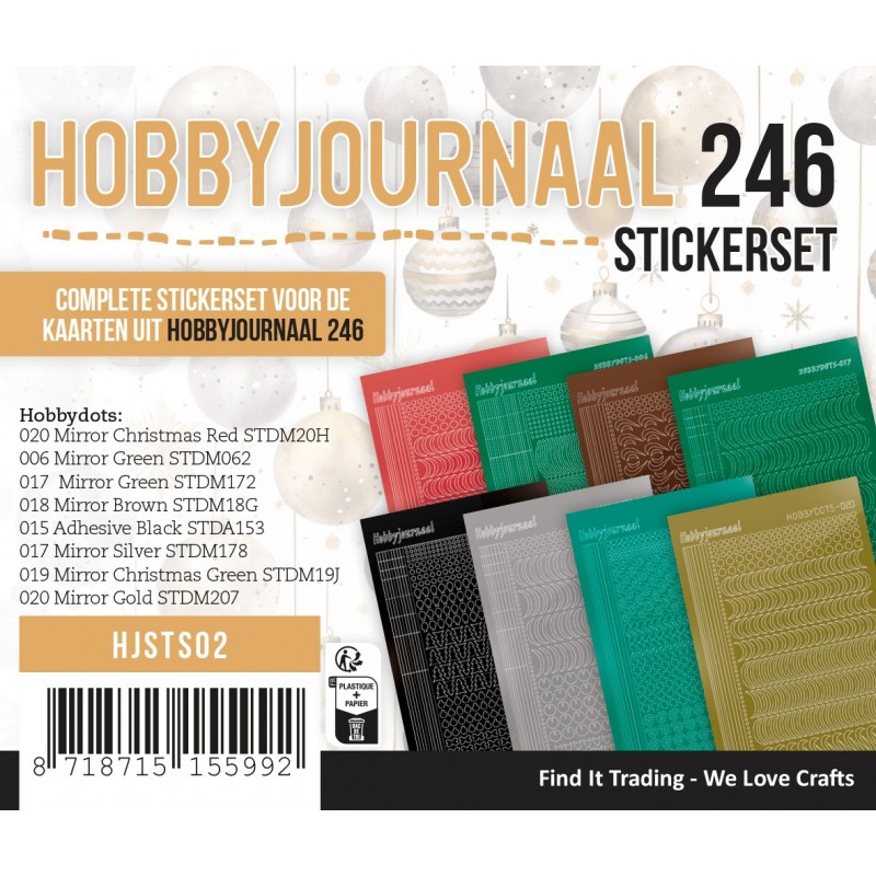 Stickerset Hobbyjournaal 246
