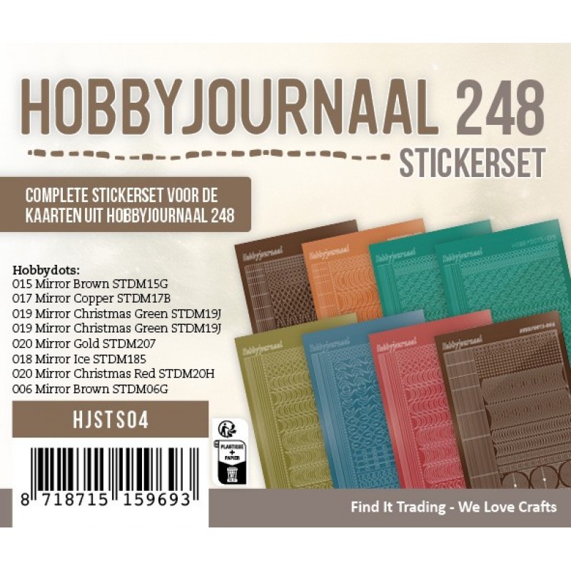 Stickerset Hobbyjournaal 248 Stickerset Hobbyjournaal 248