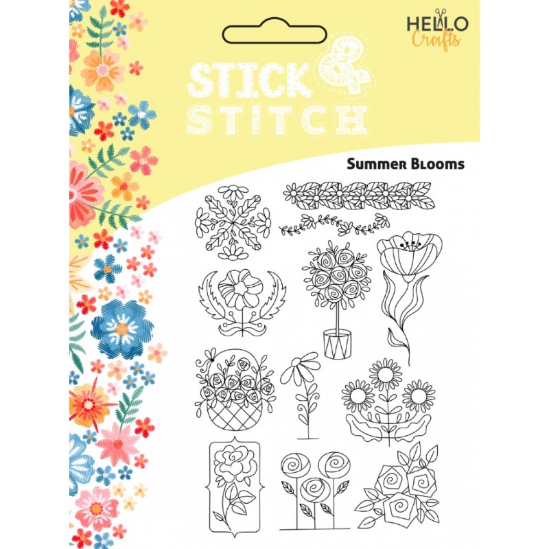 Stick and Stitch Summer Blooms Stick and Stitch Summer Blooms