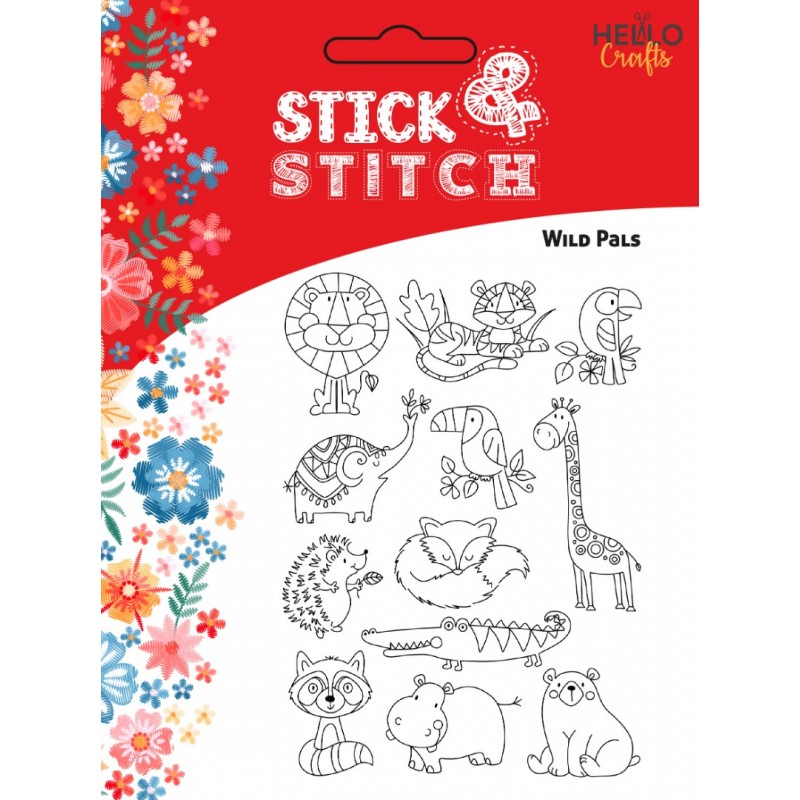 Stick and Stitch Wild Pals Stick and Stitch Wild Pals
