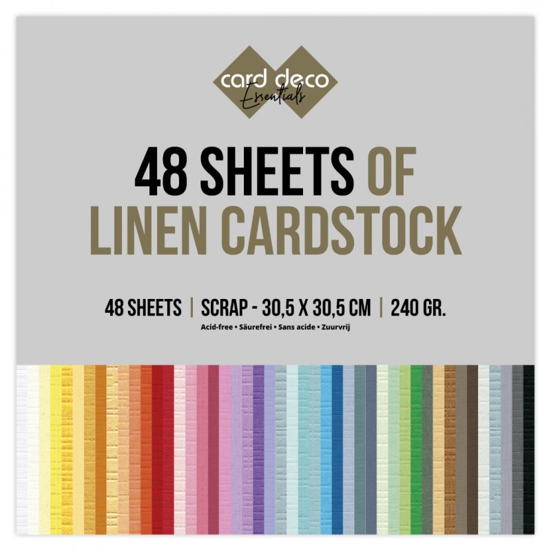 Jumbo kartonpakket - Card Deco - SC - 48 Sheets