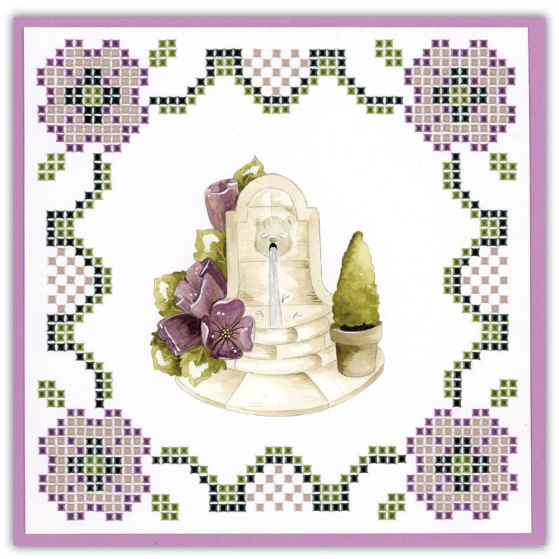 Sparkles 147 - Precious Marieke - Flowers on a Bench