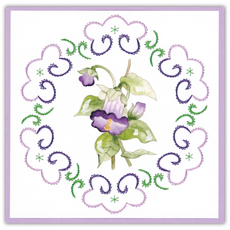 Stitch and Do 255 - Precious Marieke - Purple Blossom