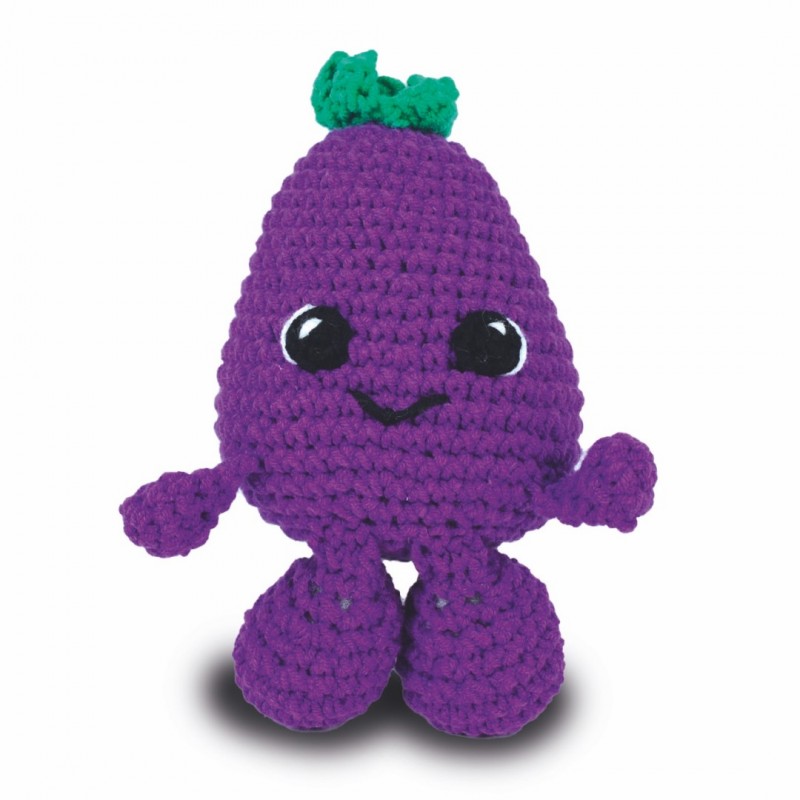 Knitty Critters Fruit and Veg - Aubergine Parmigiana