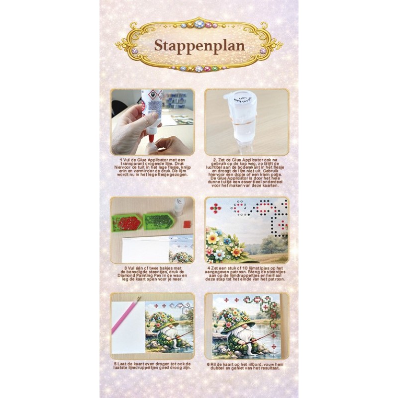 Dotty Design - Diamond Card Set - Happy Gnomes