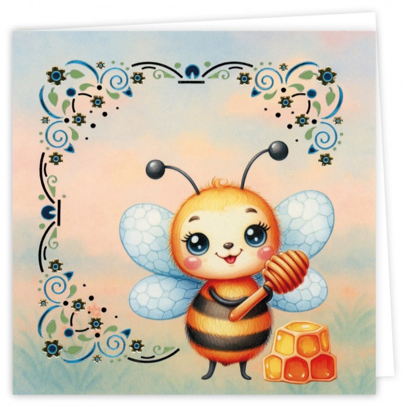 Hobbydots Cards 37 - Happy Bees
