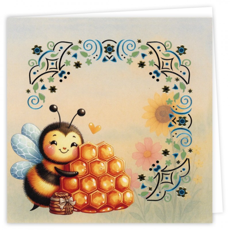 Hobbydots Cards 37 - Happy Bees