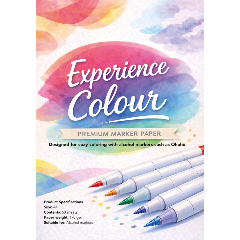 Experience Colour - Premium Marker Paper Experience Colour - Premium Marker Paper