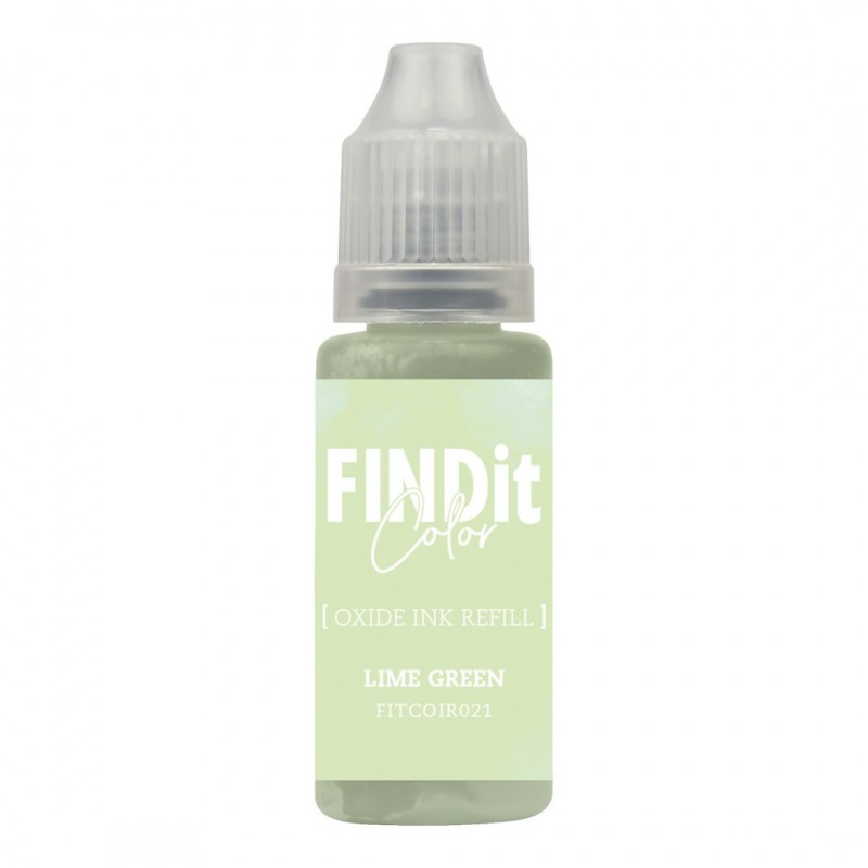 FindIt Color Oxide Ink Refill – Lime Green