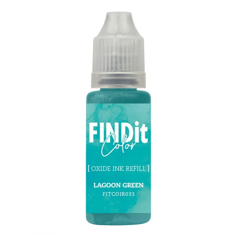 FindIt Color Oxide Ink Refill – Lagoon Green