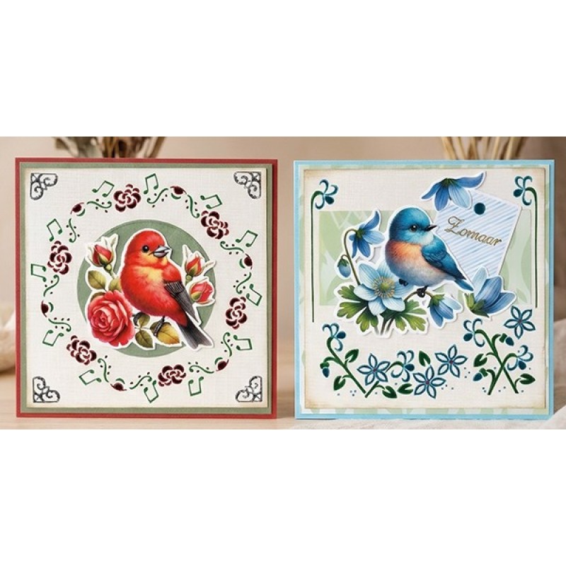 Paperpack - Berries Beauties - Whispers Of Nature 20 x 20 cm