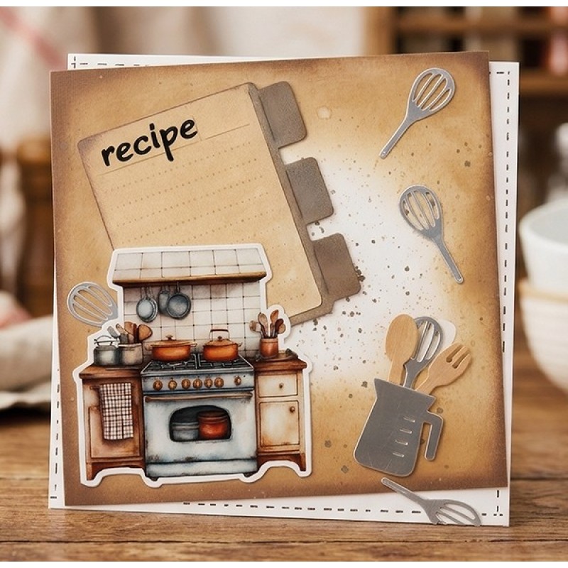 Linen Cardstock Pack - Berries Beauties - Homestead Bakery - A4