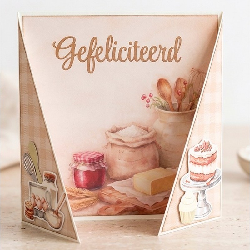 Linen Cardstock Pack - Berries Beauties - Homestead Bakery - A4