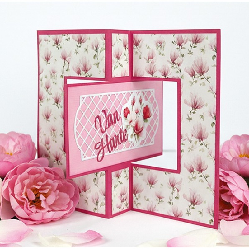 Linen Cardstock Pack - Berries Beauties - Floral Elegance - A4