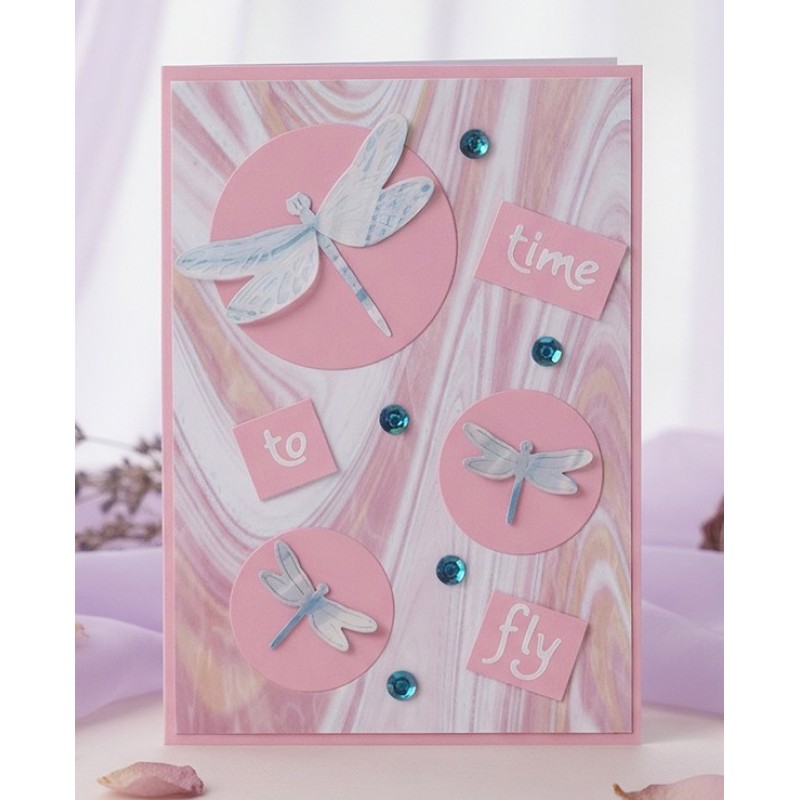 Cutting Sheet - Berries Beauties - Dragonflies - Small Elements