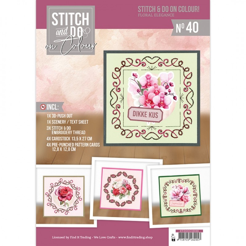 Stitch and do on Colour 40 - Floral Elegance