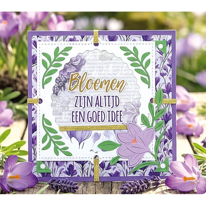 Dies - Berries Beauties - First Blossoms - Leafy Frame