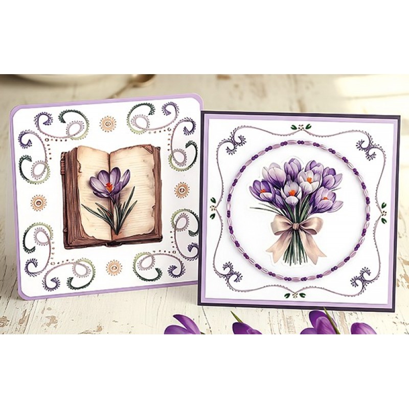 3D Pushout Sheet - Berries Beauties - First Blossoms - Flutter Bloom